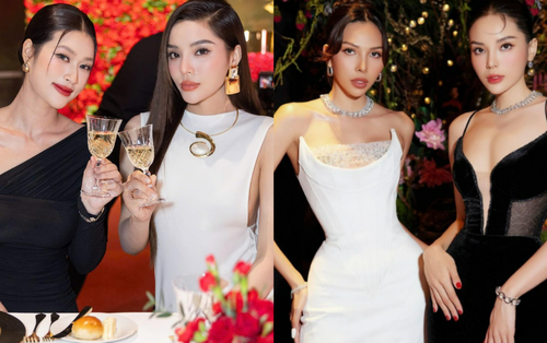 Hoa hậu Kỳ Duyên đối đãi Thiên Ân y hệt như với Minh Triệu trước đây